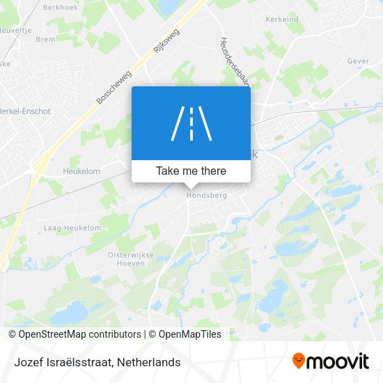 Jozef Israëlsstraat map