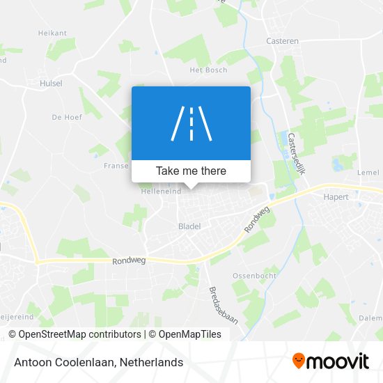 Antoon Coolenlaan map