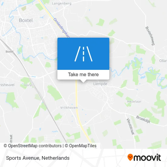 Sportlaan map