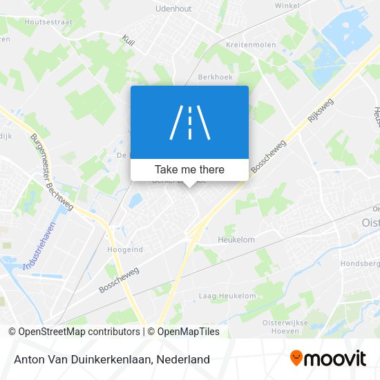 Anton Van Duinkerkenlaan map