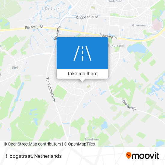 Hoogstraat map