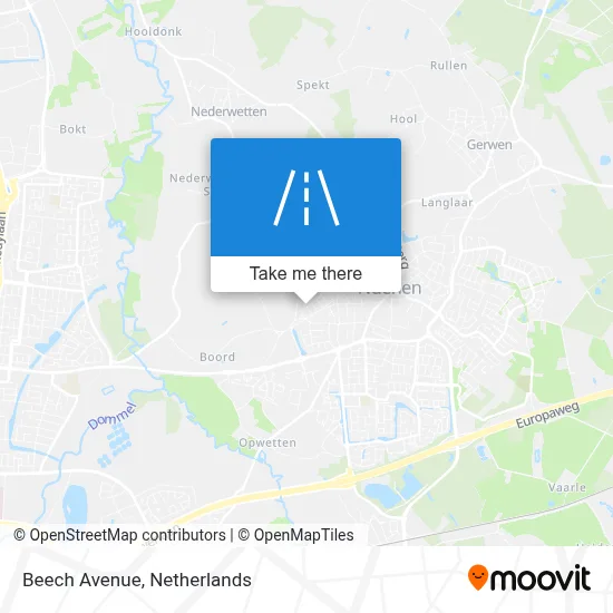 Beukenlaan map