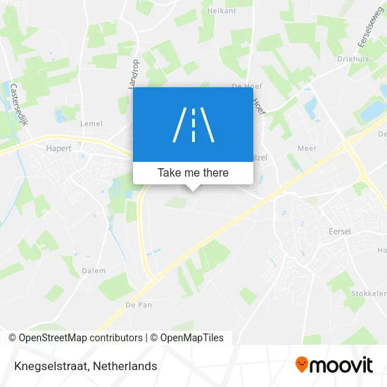 Knegselstraat map