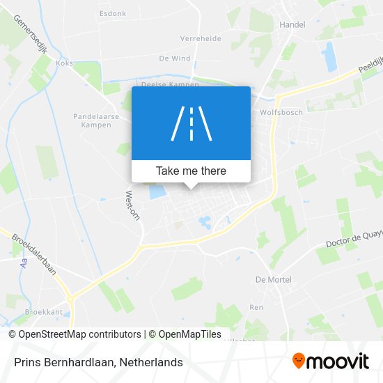 Prins Bernhardlaan map