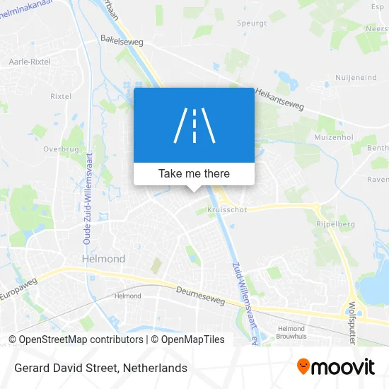 Gerard Davidstraat map