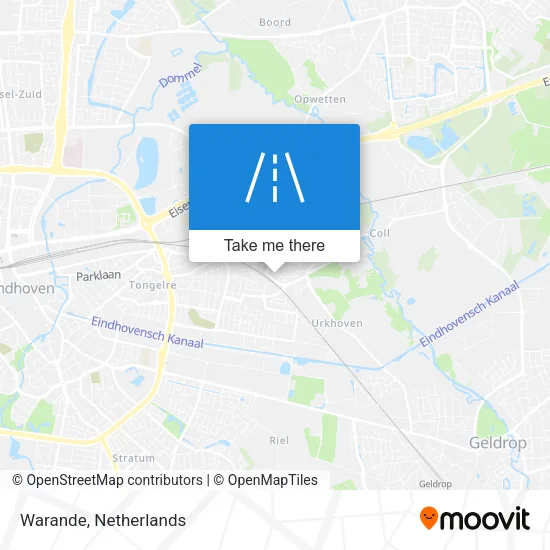 Warande map