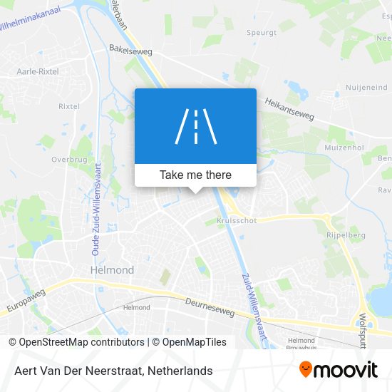 Aert Van Der Neerstraat map