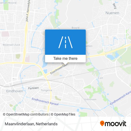 Maanvlinderlaan map