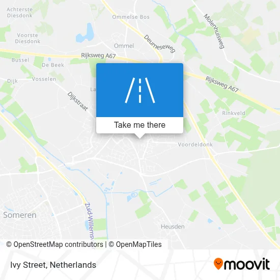 Klimopstraat map