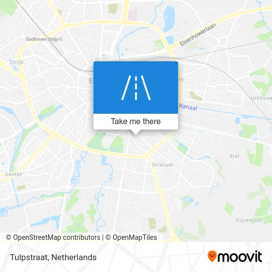 Tulpstraat map