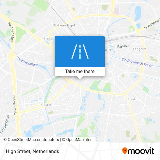 Hoogstraat map