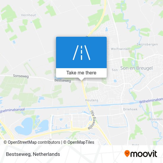 Bestseweg map