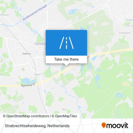 Strabrechtseheideweg map