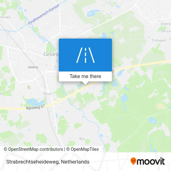 Strabrechtseheideweg map