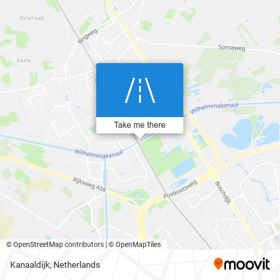 Kanaaldijk map