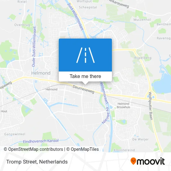 Trompstraat map