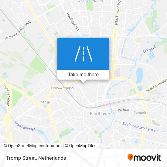 Trompstraat map