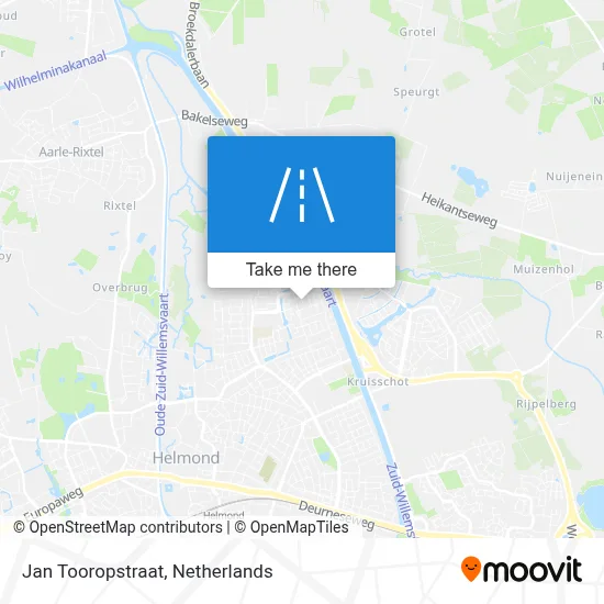 Jan Tooropstraat map