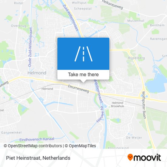 Piet Heinstraat map