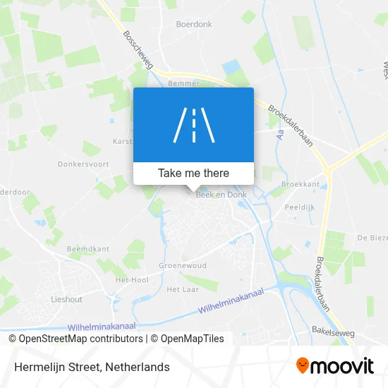 Hermelijnstraat map