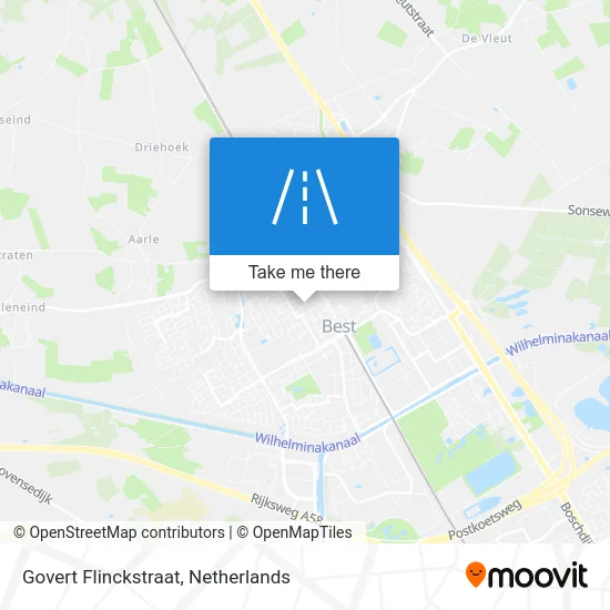 Govert Flinckstraat map
