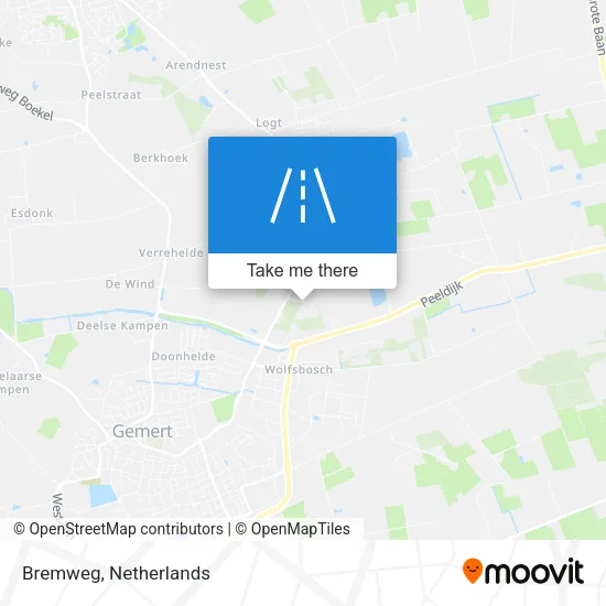Bremweg map