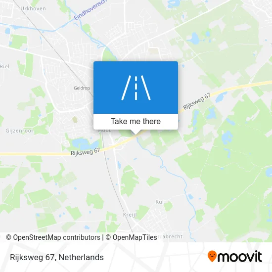 Rijksweg 67 Karte