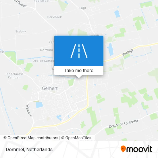 Dommel map