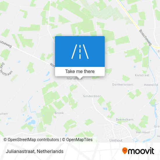 Julianastraat map