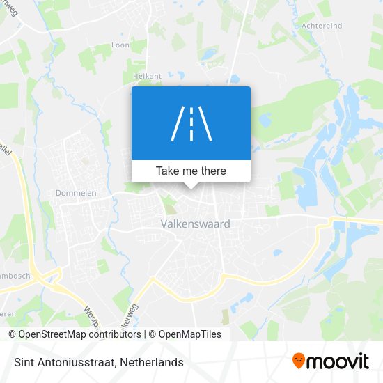 Sint Antoniusstraat map
