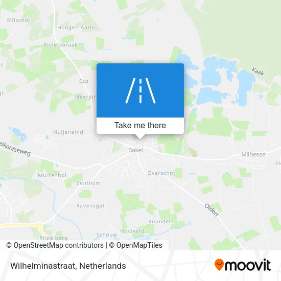 Wilhelminastraat map
