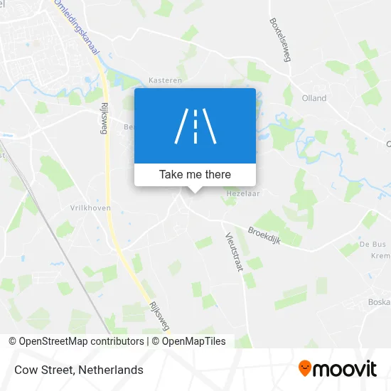 Koestraat map