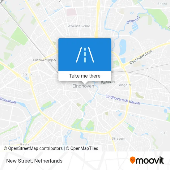 Nieuwstraat map
