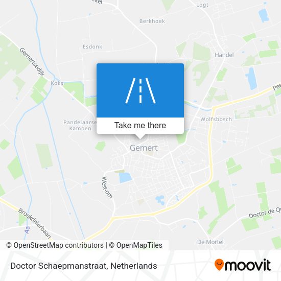 Doctor Schaepmanstraat map