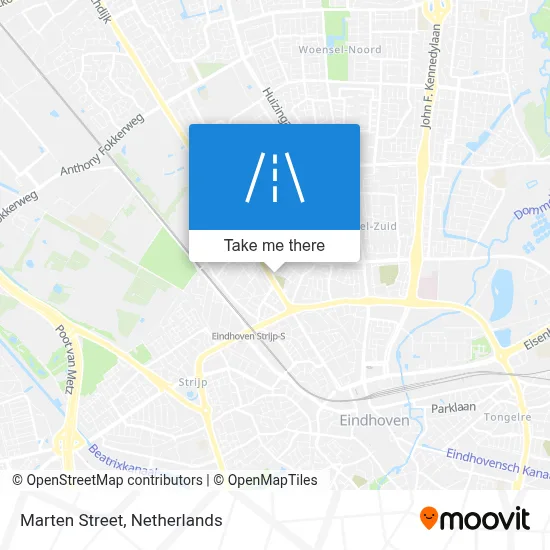 Marterstraat map
