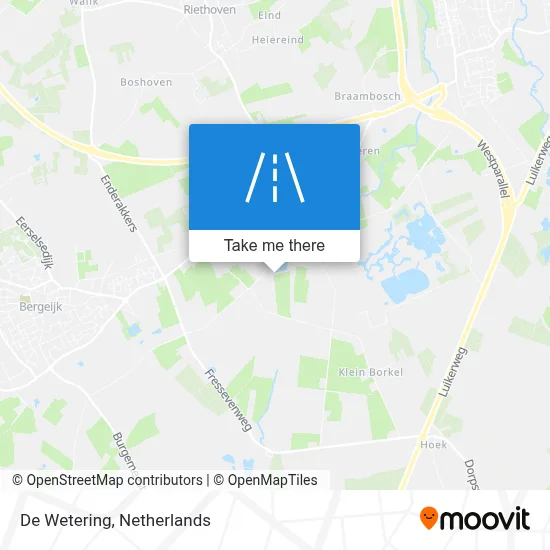 De Wetering map
