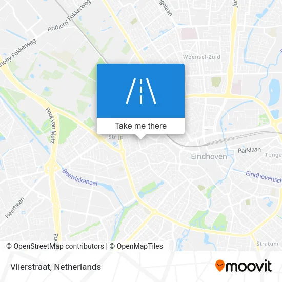 Vlierstraat map