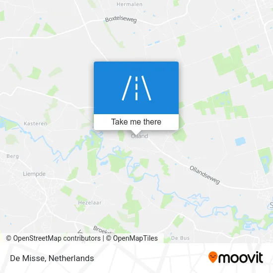 De Misse map