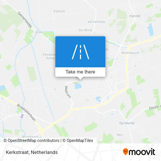 Kerkstraat map