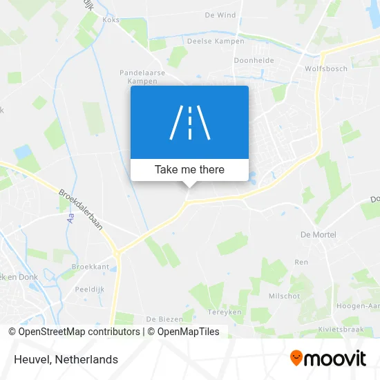 Heuvel map