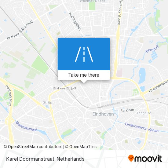 Karel Doormanstraat map