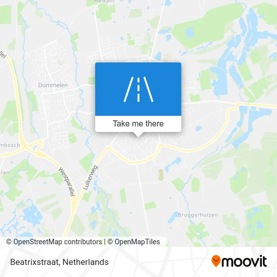 Beatrixstraat map
