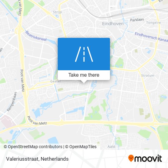 Valeriusstraat map