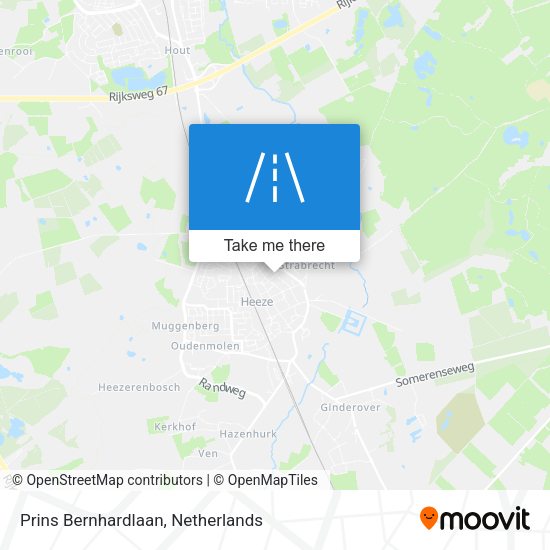 Prins Bernhardlaan map