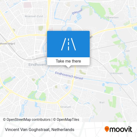 Vincent Van Goghstraat map