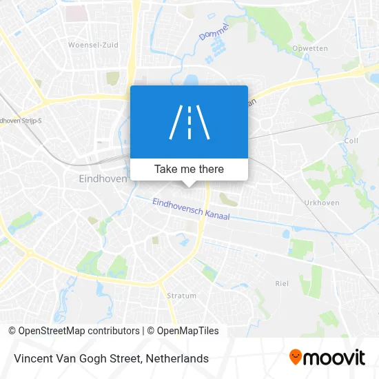 Vincent Van Goghstraat map
