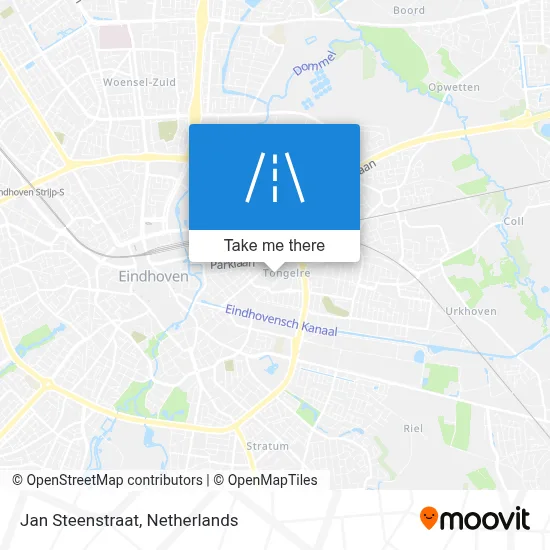 Jan Steenstraat map