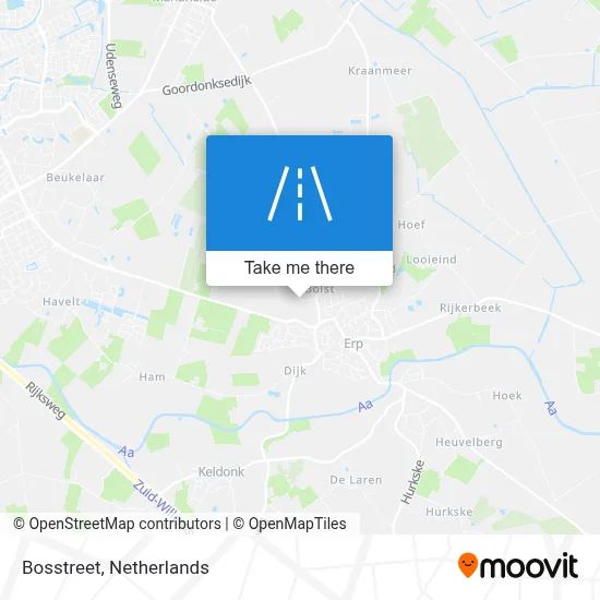 Bosstraat map