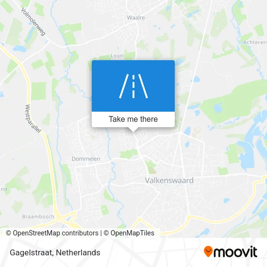 Gagelstraat map