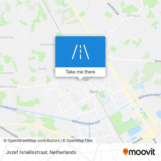 Jozef Israëlsstraat map